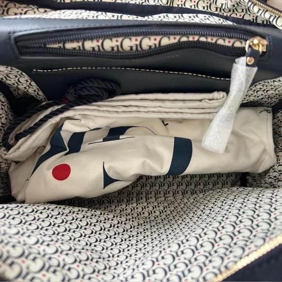 TOMMY HILFIGER GIGI HADID NAUTICAL BACKPACK NAVY - Picture 2 of 5